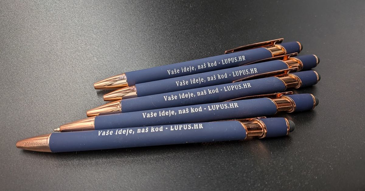 Vaše ideje, naš kod