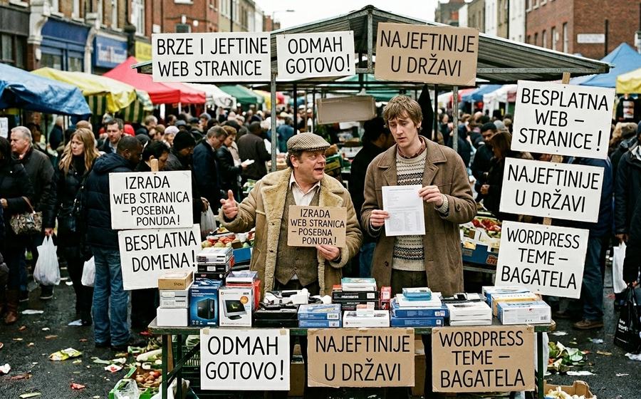 Što se krije iza ponude izrade jeftinih web stranica?